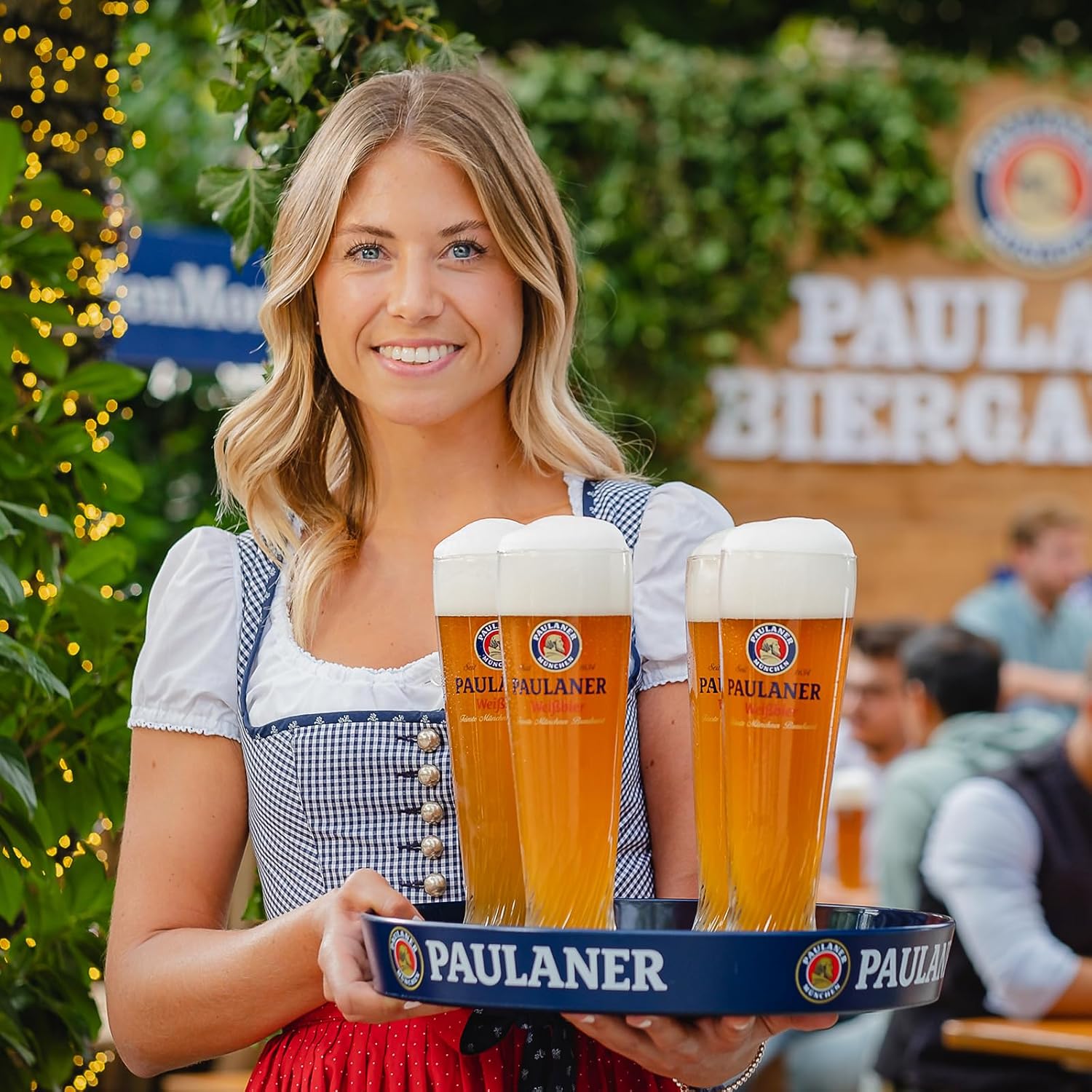 Paulaner Hefe-Weißbier Partyfass – 4 × 5 l Dose